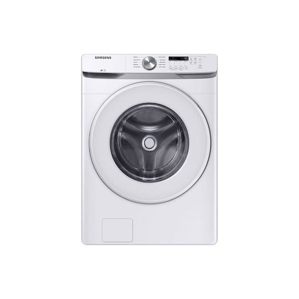 Samsung 4.5 cu. ft. Front Load Washer with Vibration Reduction Technology+ and Smart Care, White WF45T6000AW